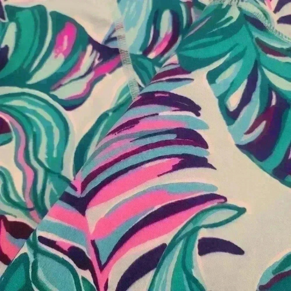 Lilly Pulitzer Luxletic Weekender 21" in Seasalt Blue Don't Wanna Leaf - Picture 3 of 7